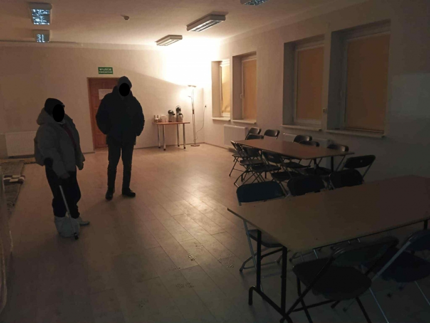 Tak wygląda uruchomiona w tym tygodniu iławska ogrzewalnia dla osób w kryzysie bezdomności.
