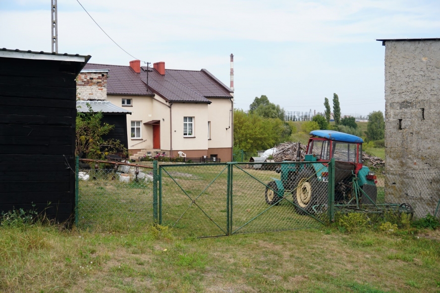 To też Iława. Jedno z gospodarstw przy ul. Kolejowej