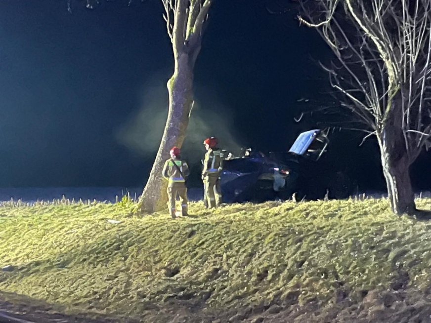 Do najgroźniejszego zdarzenia minionego weekendu doszło po północy (22.03.2026 r.) na trasie W521 w okolicy miejscowości Szymbark.