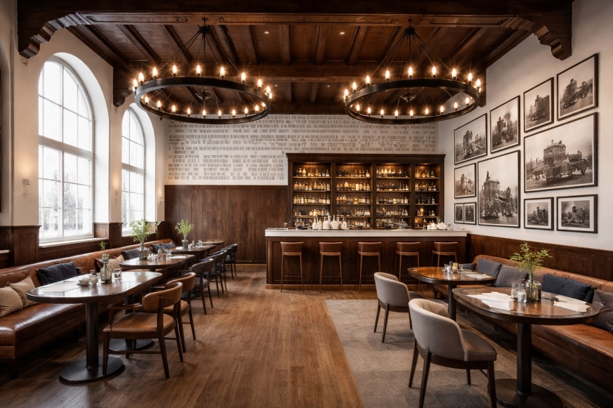 Tak może wyglądać restauracja z pijalnią czekolady w poczekalni iławskiego dworca. Portal Info Iława dotarł do wizualizacji inwestora. Pięknie! Prawda?