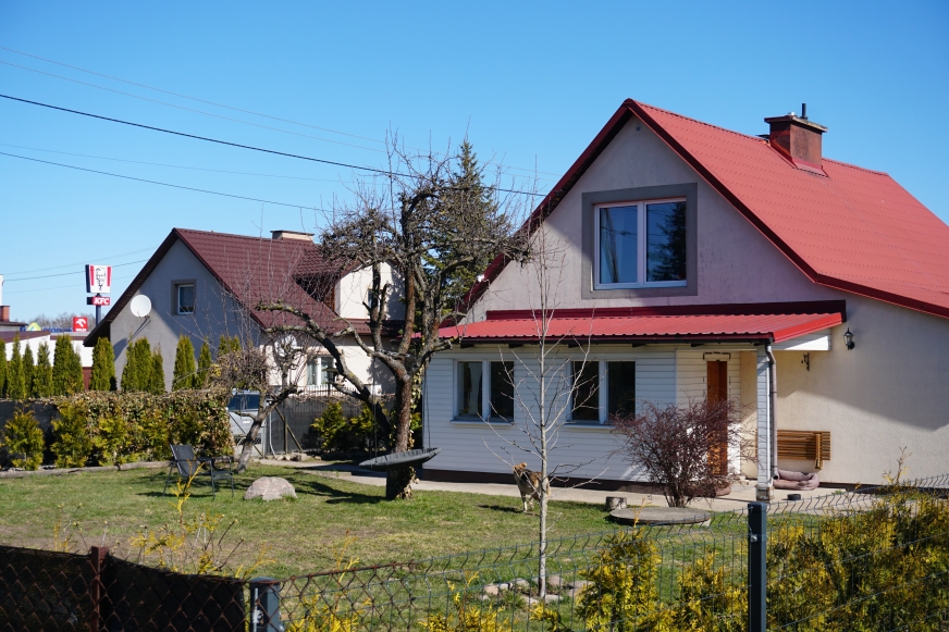 Widok z zaułku ul. Rzemieślniczej