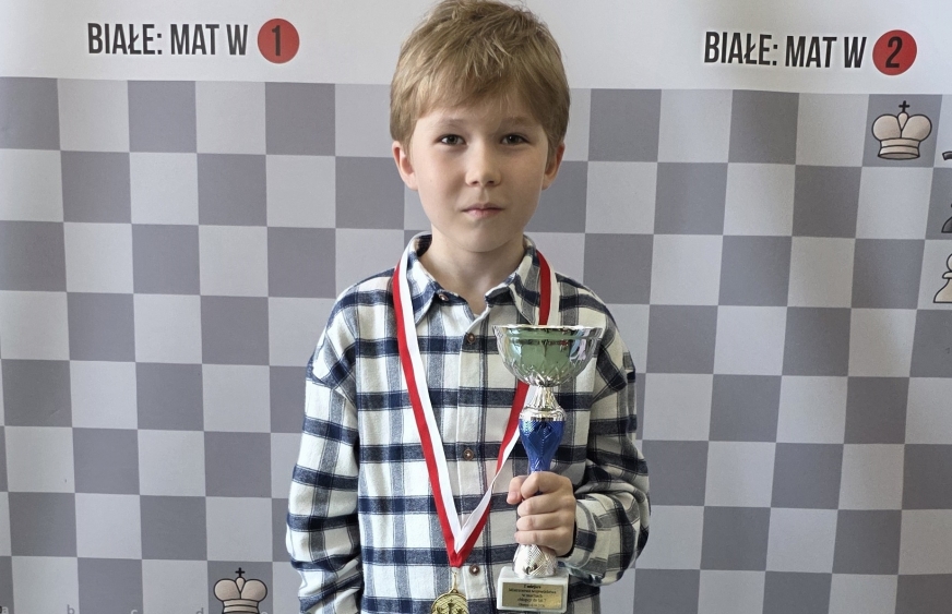 Jan Ruczyński triumfuje w Olsztynie.