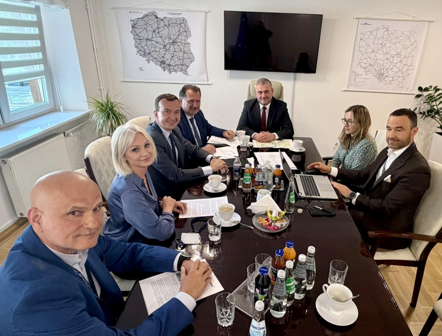 Na wtorkowym spotkaniu w ministerstwie.