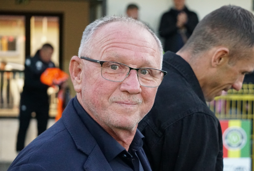 Krzysztof Bączek, prezes GKS Wikielec