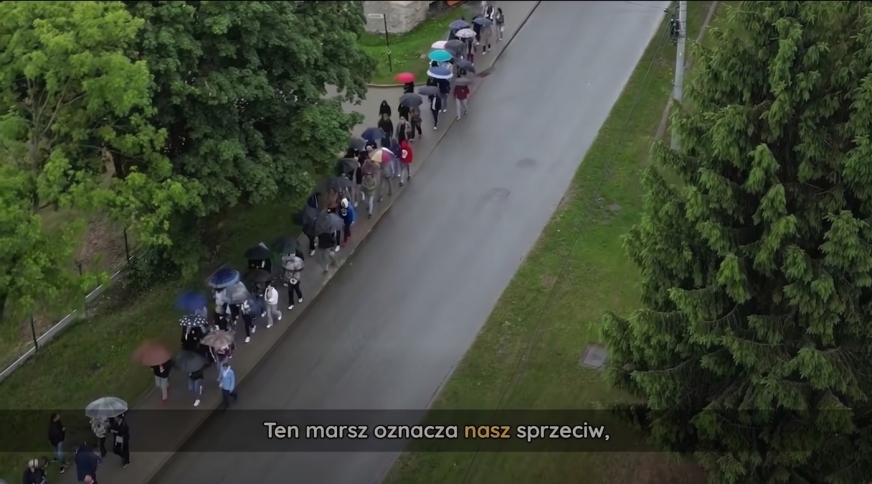 W sobotę w Suszu odbył się marsz pamięci tragicznie zmarłego 14-letniego Mateusza.