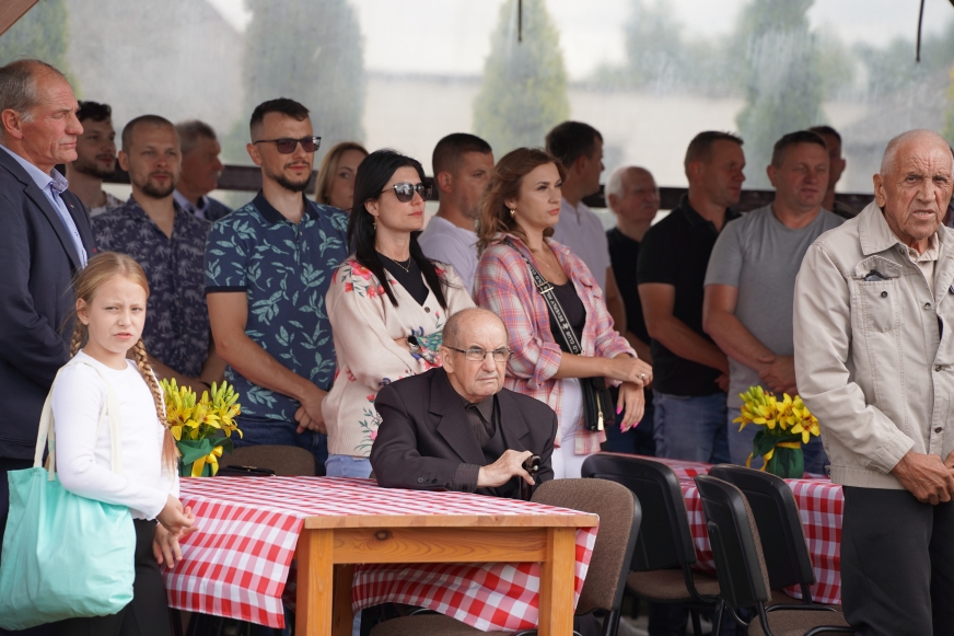 Mieszkańcy Trupla i okolicznych miejscowość dość licznie przybyli na 700. urodziny wsi położonej w gminie Kisielice