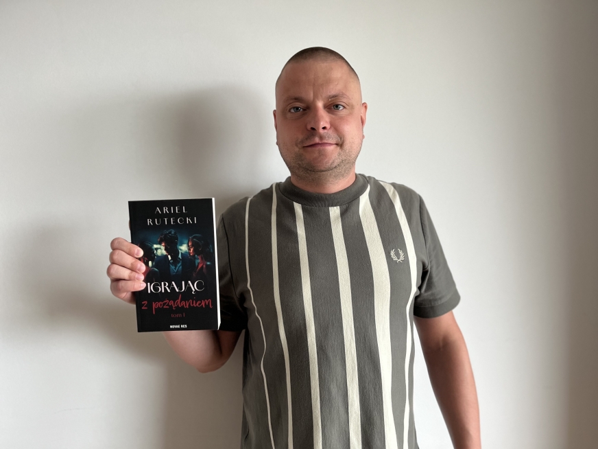 Ariel Rutecki z Iławy i jego debiutancka powieść 