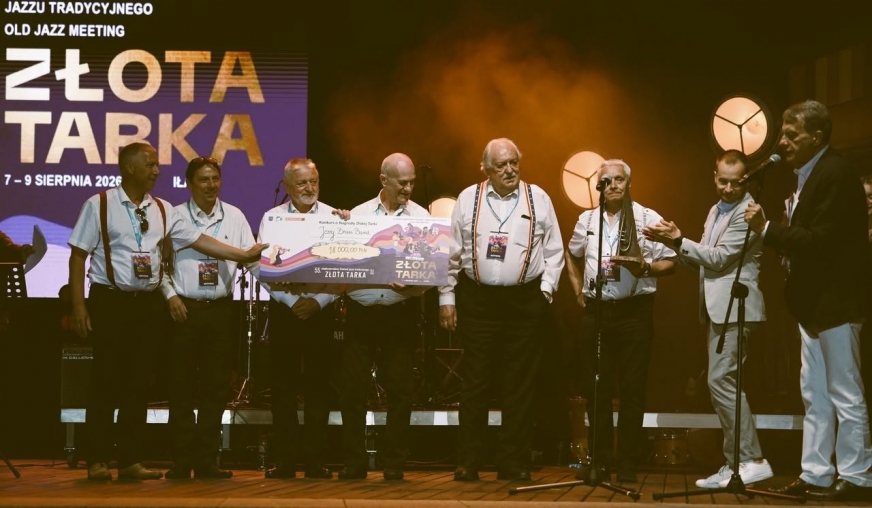 I Nagroda i tytuł Laureata Złotej Tarki 2026 – Jerry Brass Band 