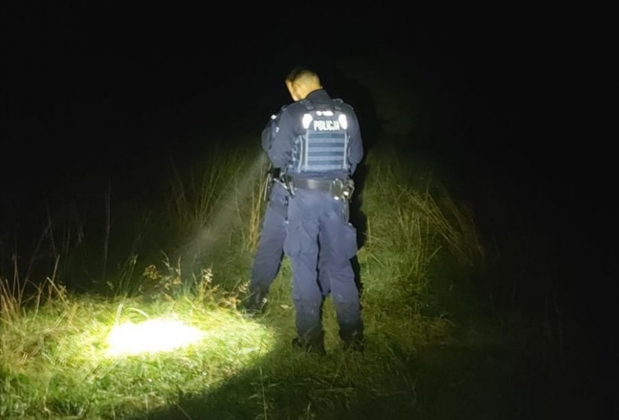 Przełom w niecałą godzinę od ogłoszenia alarmu. Szczęśliwy finał akcji w gminie Iława.