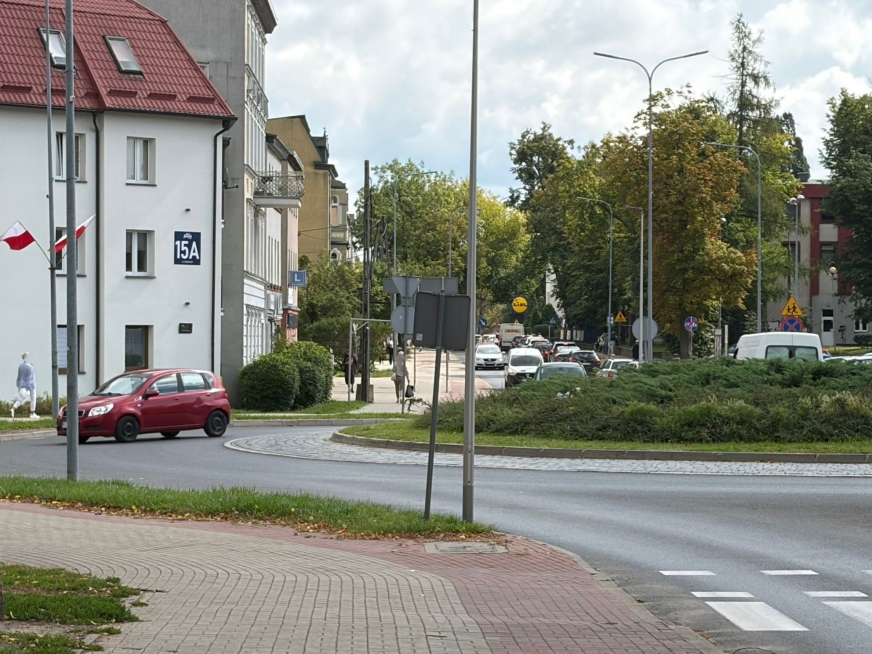 Do tej sytuacji doszło na ul. Kościuszki w Iławie.