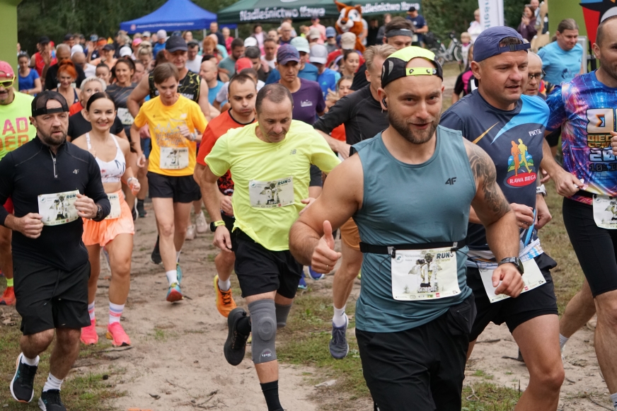 Start biegu głównego Iławskiego Runa Leśnego 2026 na 10 km