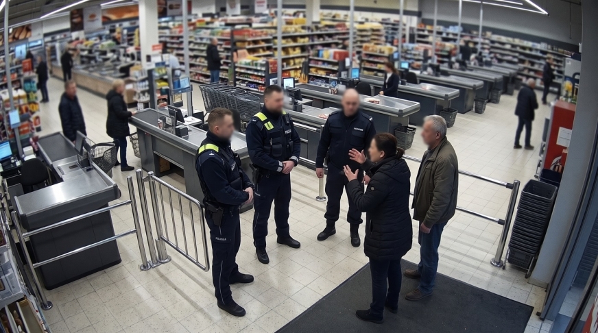 Dwie osoby, a pracy jak przy całym osiedlu! Kolejna interwencja policji wobec tej samej pary z Iławy.