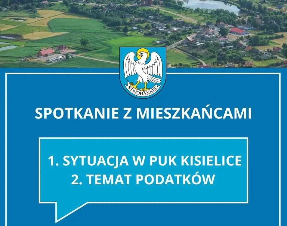 Spotkanie Burmistrza Kisielic z mieszkańcami