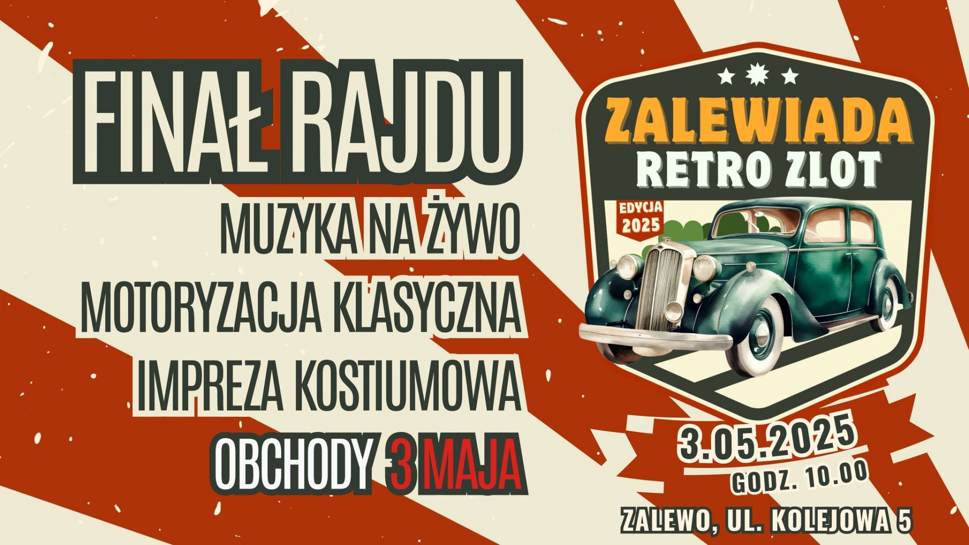 Zalewo: Finał Retro Rajdu