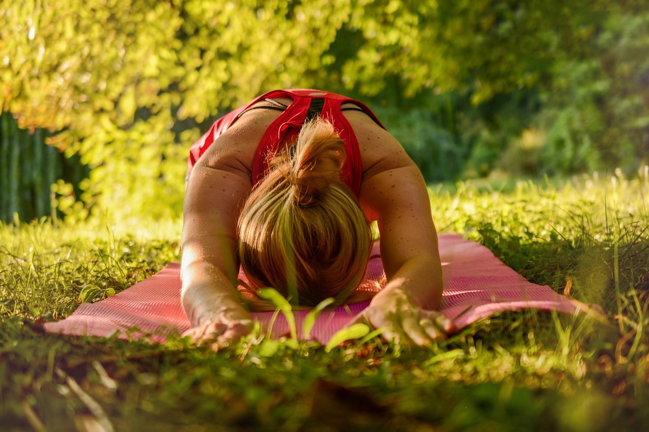 Joga na Wyspie Młyńskiej w Iławie