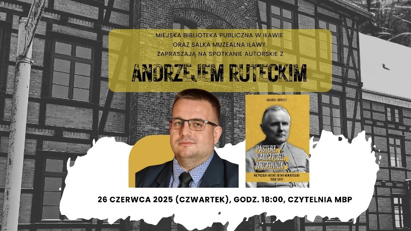Spotkanie autorskie z Andrzejem Ruteckim