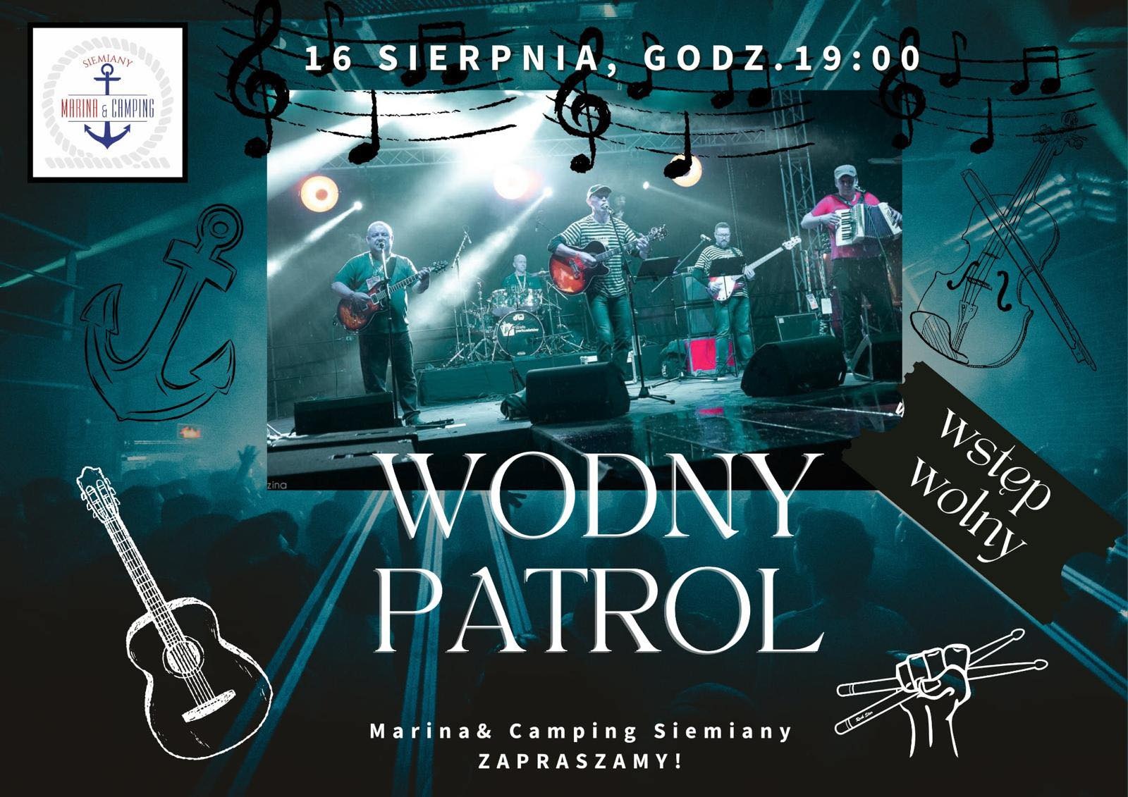 Koncert zespołu Wodny Patrol