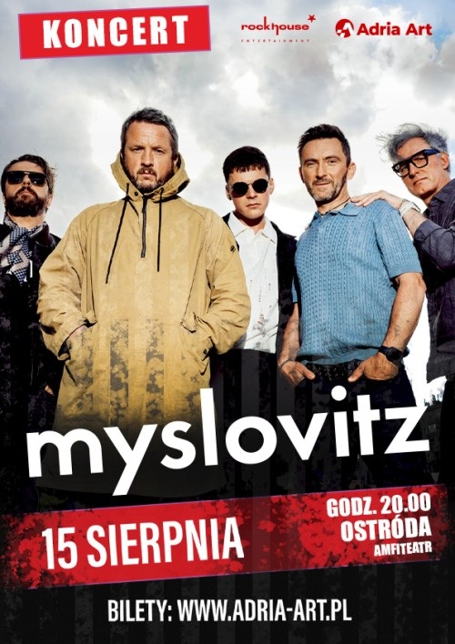 Myslovitz na letnim koncercie w Ostródzie 