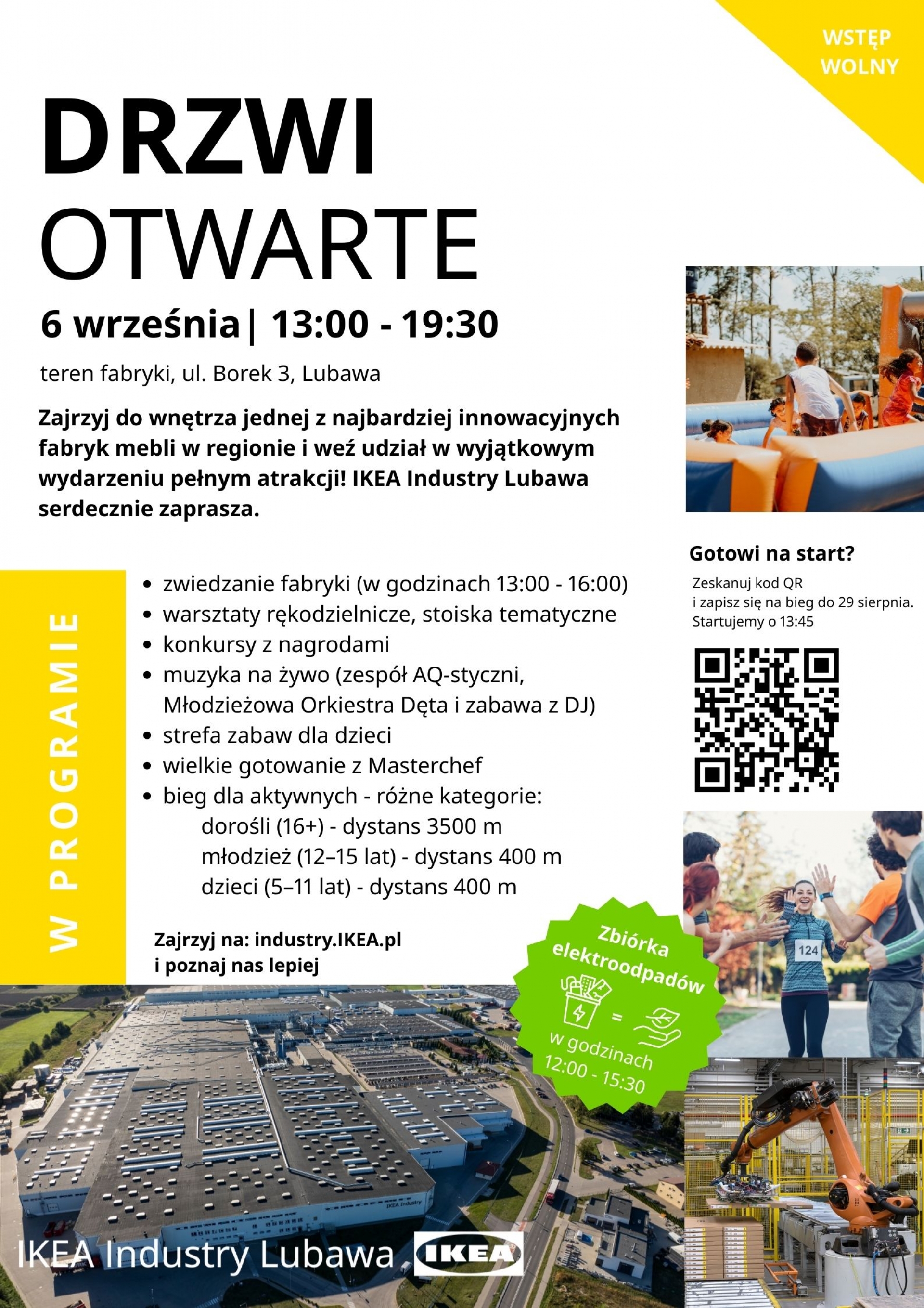 DRZWI OTWARTE IKEA INDUSTRY LUBAWA