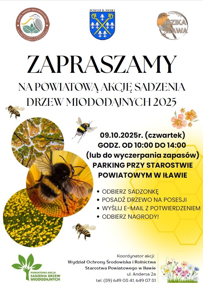 V Powiatowa Akcja Sadzenia Drzew Miododajnych 