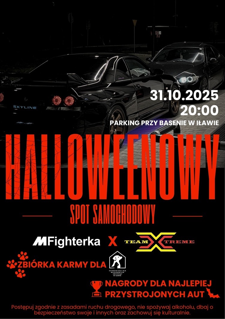 Halloweenowy Spot Samochodowy
