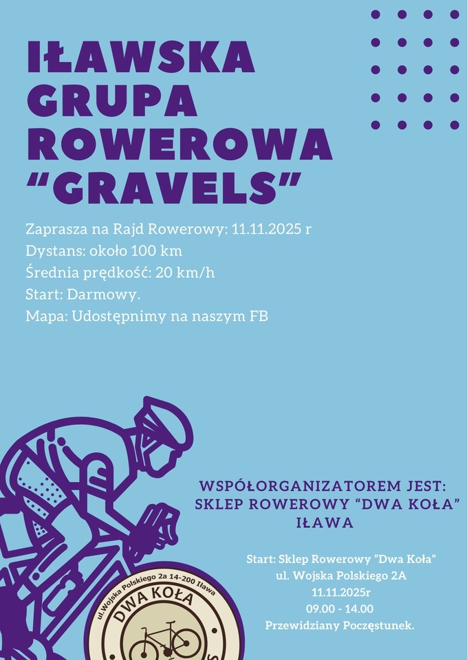 Rajd Rowerowy 11.11.2025r.
