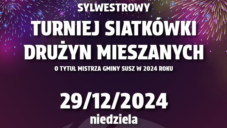 SylwestrowyTurniej Siatkówki Drużyn Mieszanych