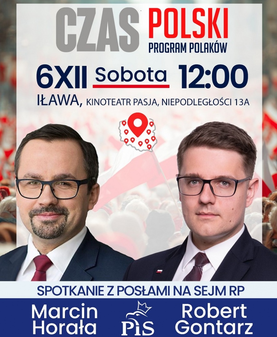 Spotkanie z posłami PiS w Iławie