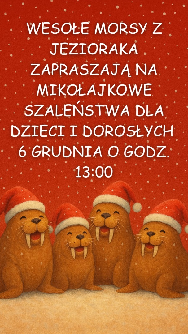 „Mikołajkowe Szaleństwa” na plaży „prawdziwce” w Iławie