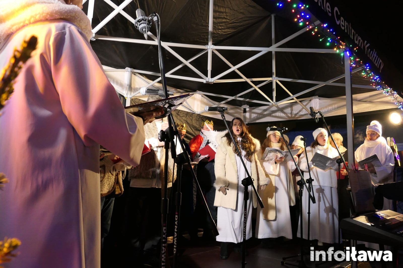 Prezentacja kolęd podczas Jarmarku