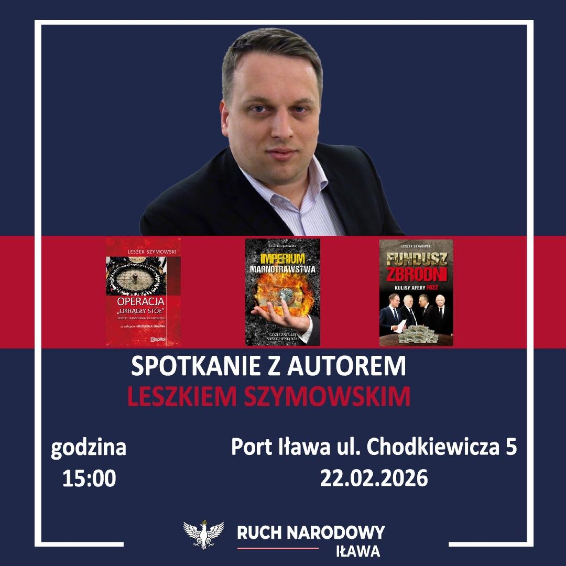 Spotkanie Autorskie z Leszkiem Szymowskim