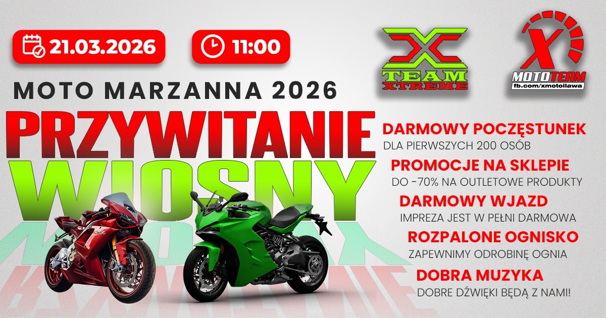 Motomarzanna 2026 – start sezonu motocyklowego