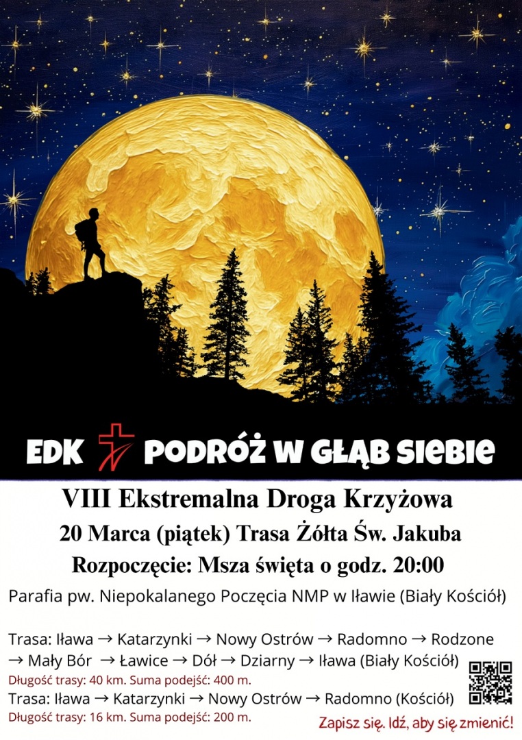 Ekstremalna Droga Krzyżowa w Iławie