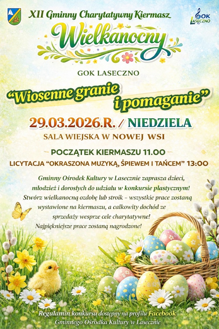 XII Gminny Charytatywny Kiermasz Wielkanocny