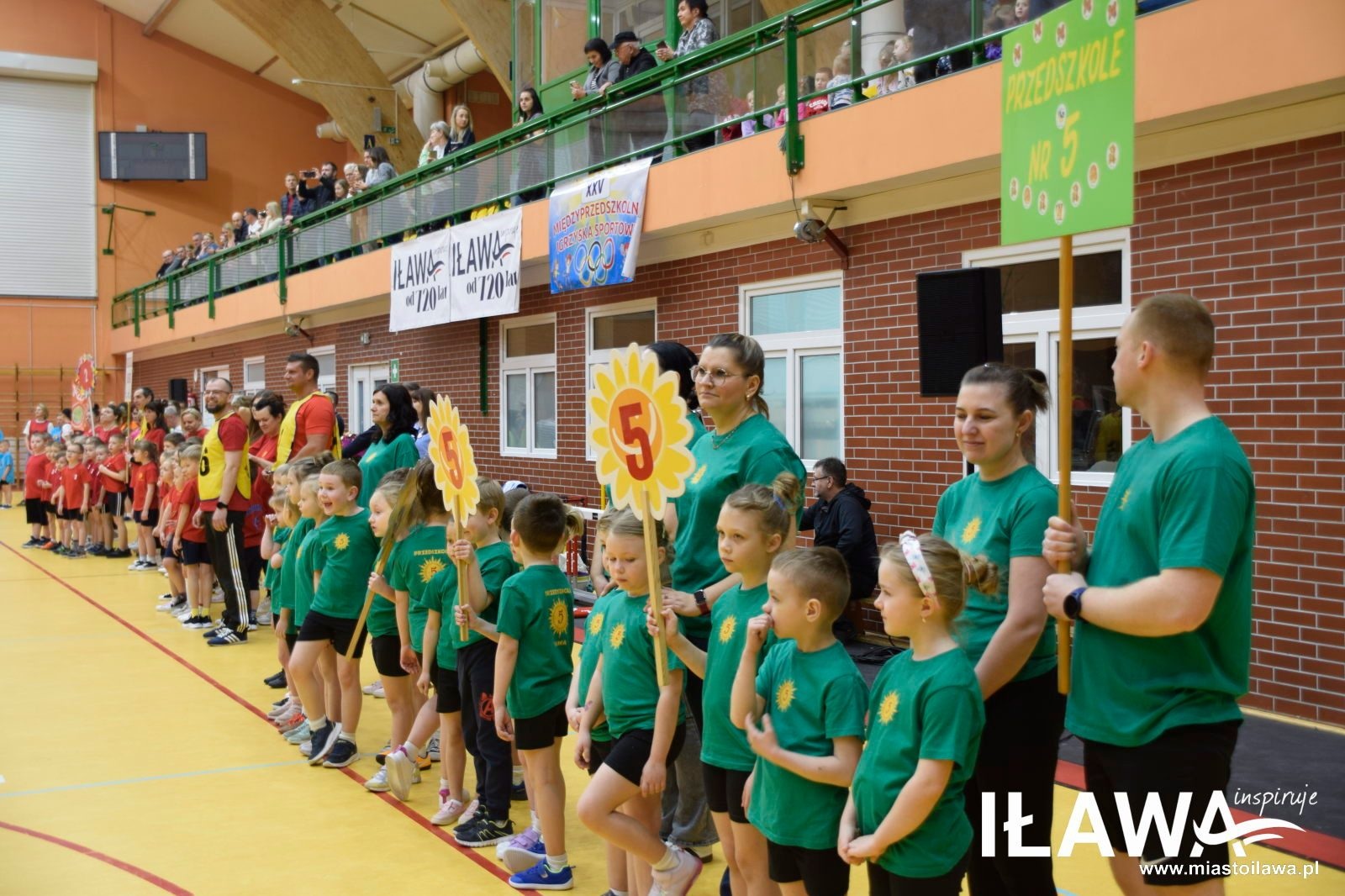 Sportowa rywalizacja przedszkolaków