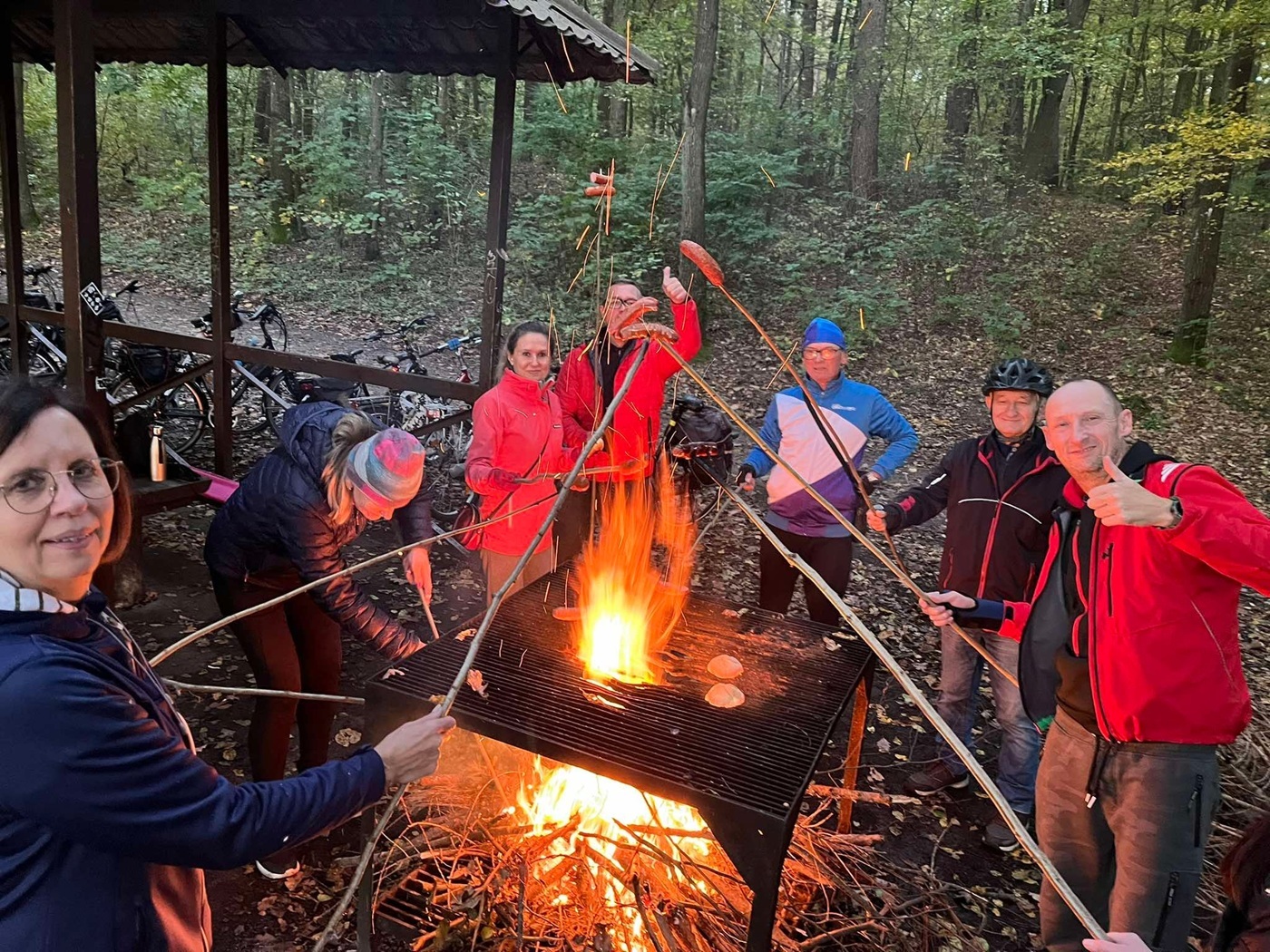 Rowerowy grill na rozpoczęcie sezonu!