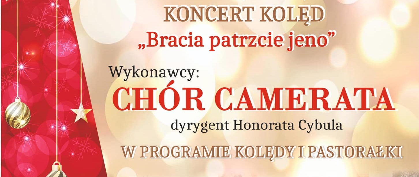 Zaproszenie na koncert kolęd w Iławie