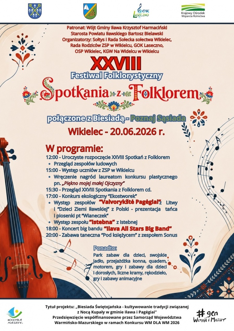 Biesiada i XXVIII Festiwal Folklorystyczny