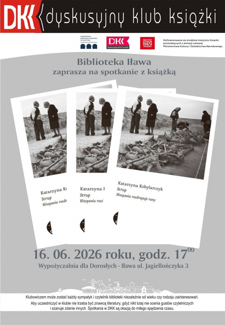 Dyskusyjny Klub Książki zaprasza