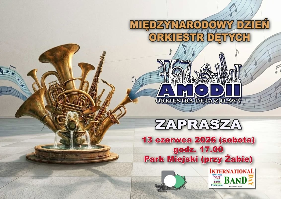 Orkiestra AMODII zagra w parku miejskim