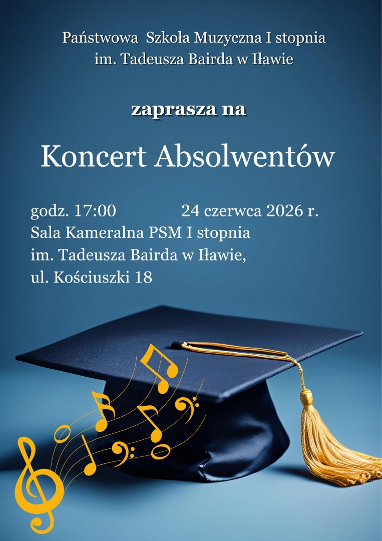 Koncert Absolwentów w iławskiej szkole muzycznej