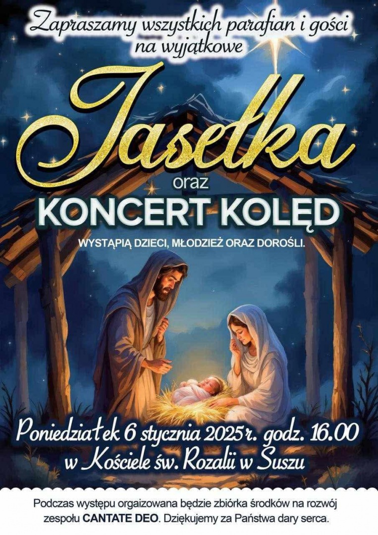 Jasełka i Koncert Kolęd w Suszu