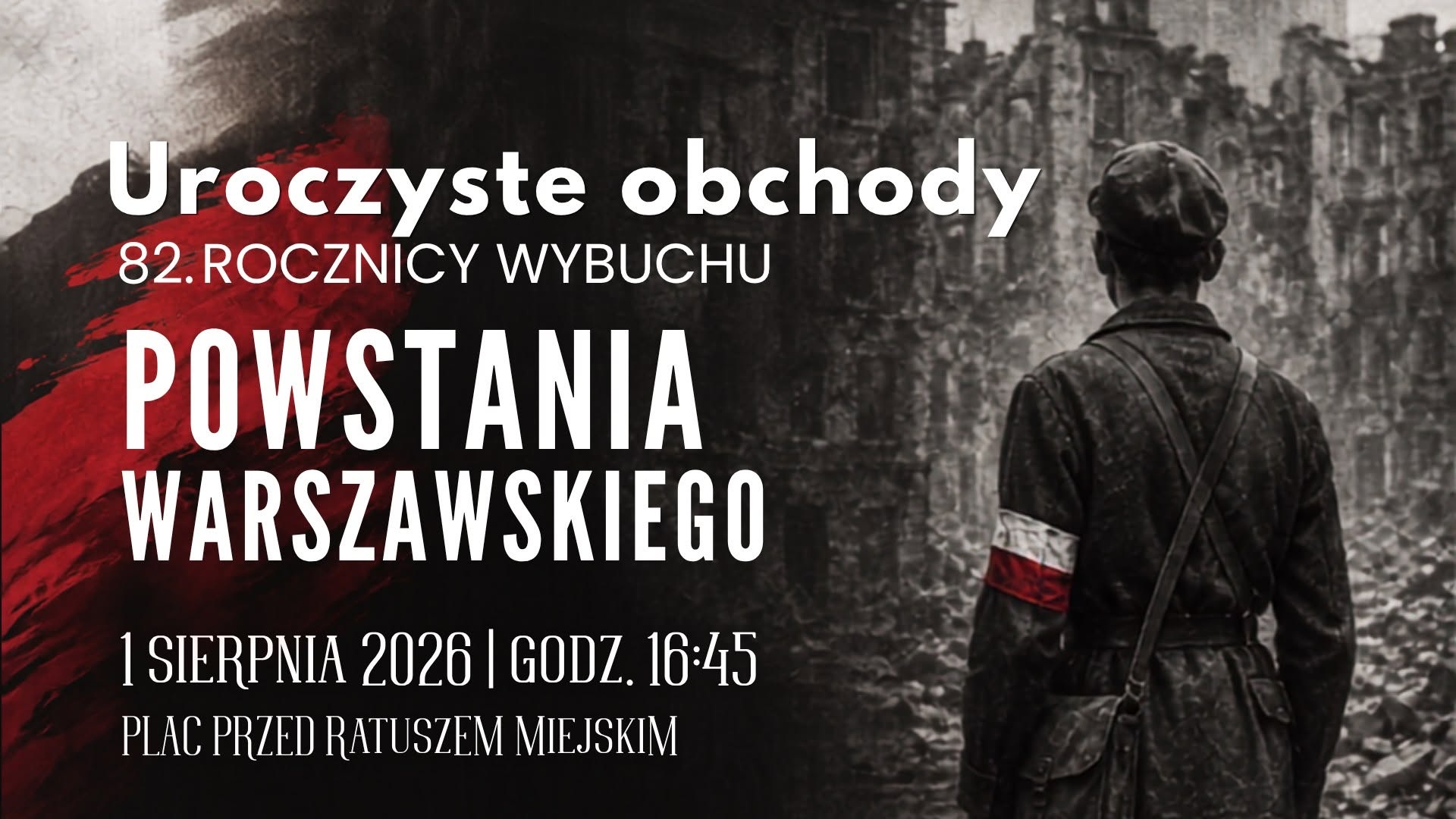 82. rocznica Powstania Warszawskiego