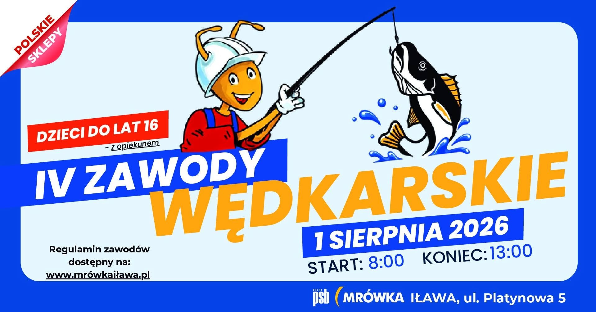 Zawody Wędkarskie PSB Mrówka Iława