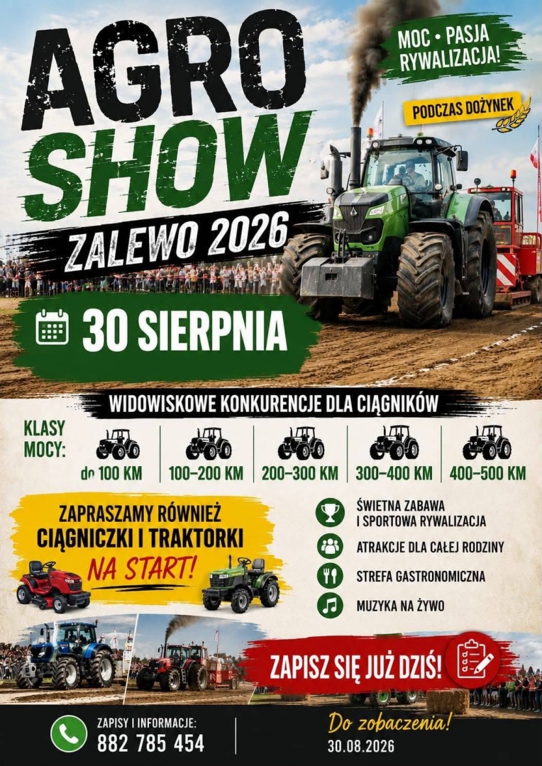 AGRO SHOW ZALEWO 2026
