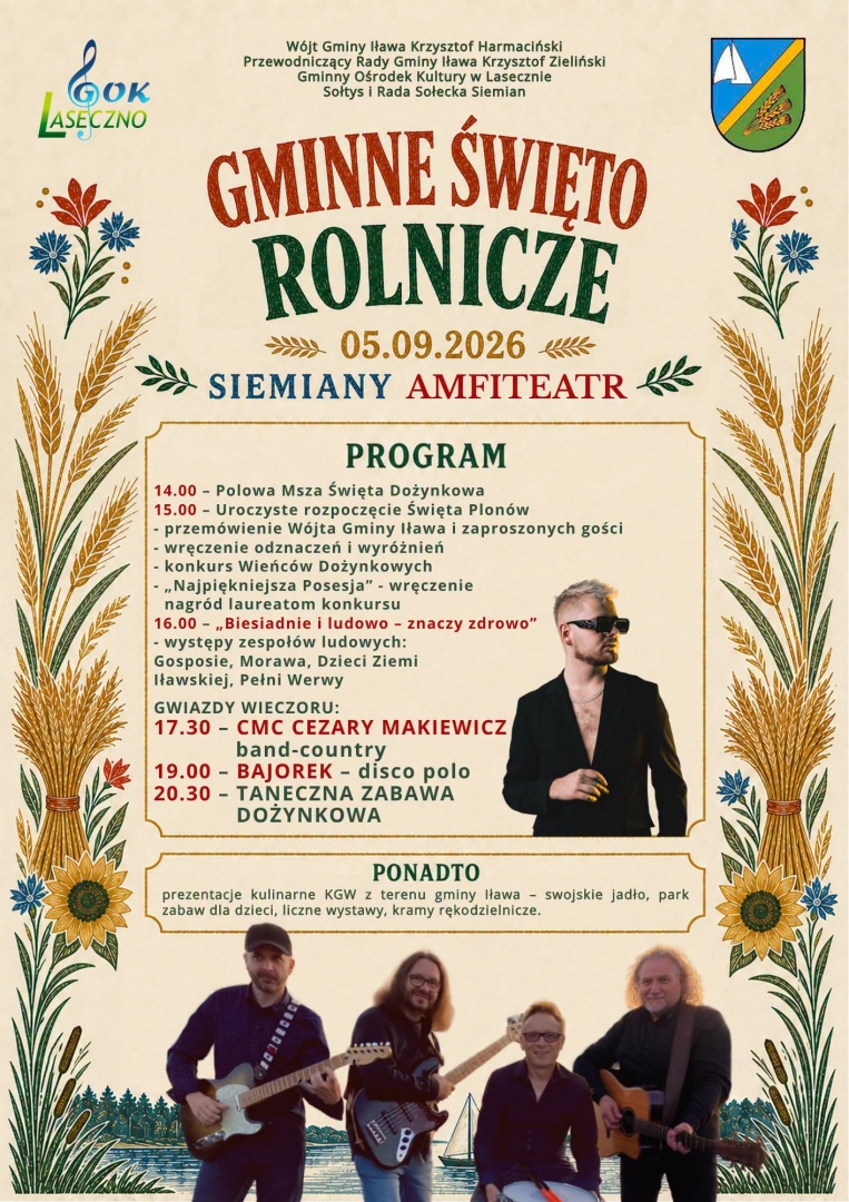 Dożynki Gminy Iława 2026
