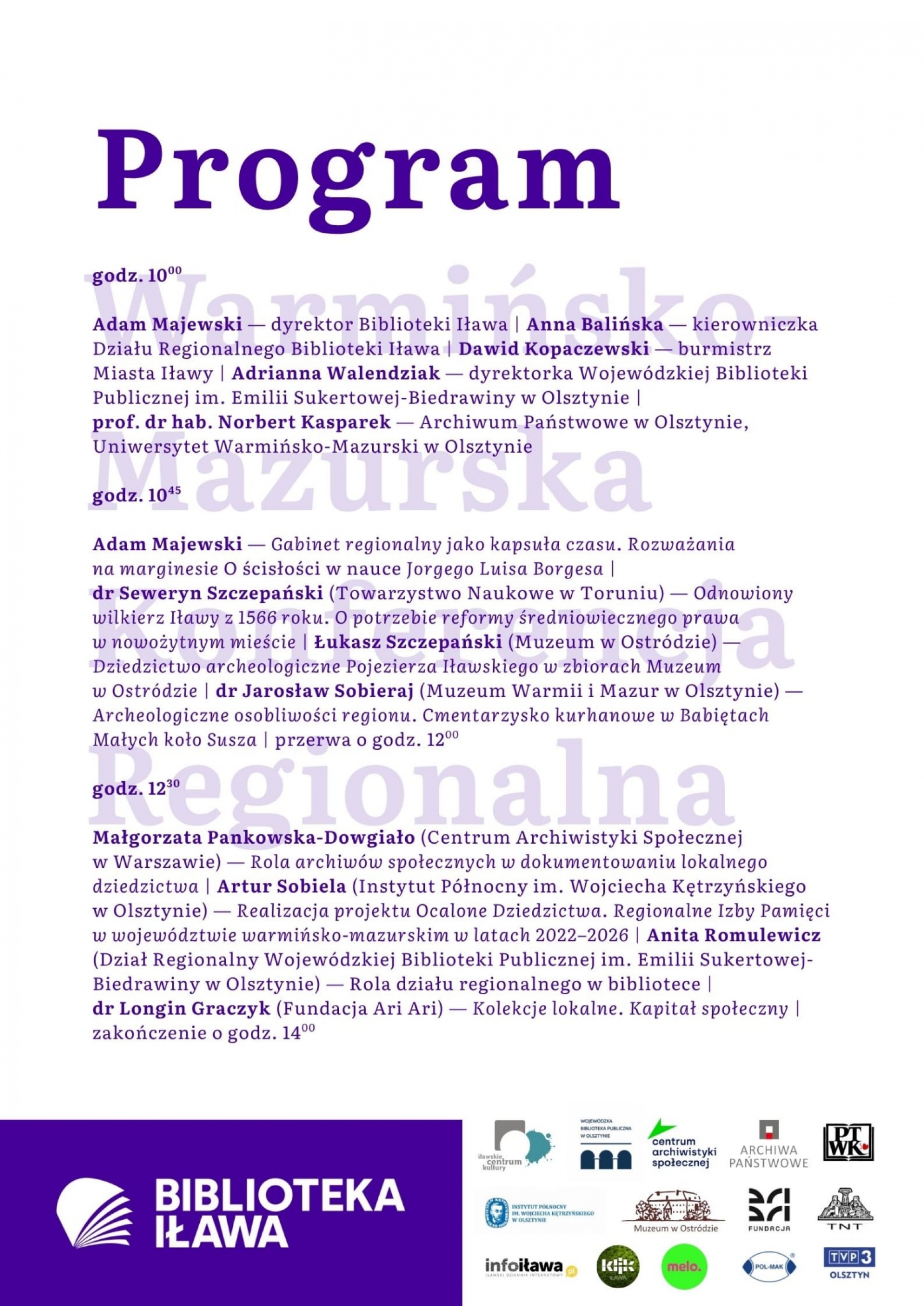 Warmińsko- Mazurska Konferencja Regionalna