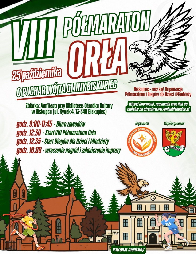 VIII Półmaraton Orła w Biskupcu
