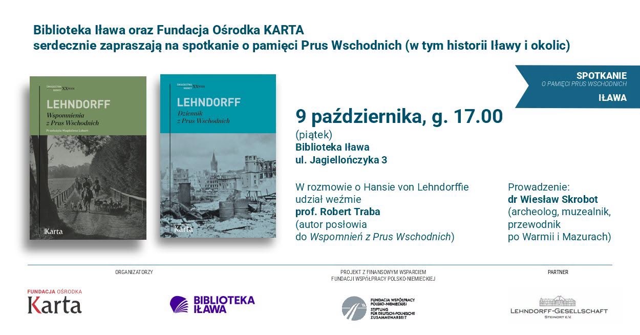 O Prusach Wschodnich w iławskiej bibliotece