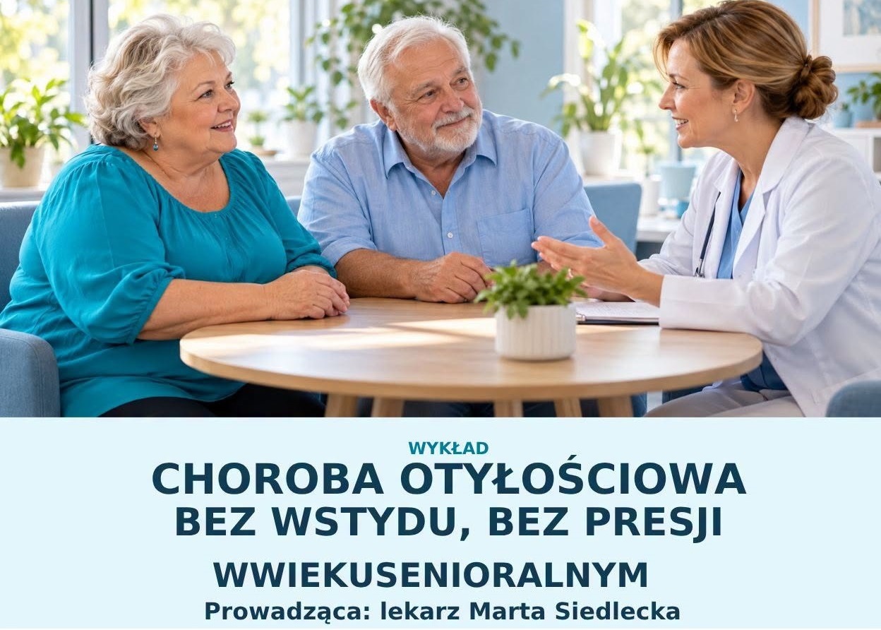Wykład dla seniorów o otyłości